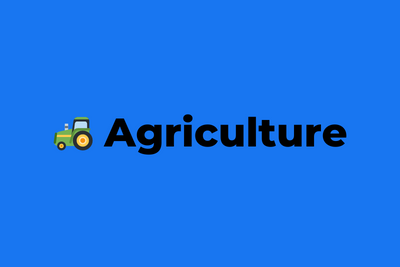 🚜 Agriculture